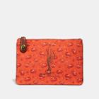 Coach Bonnie Long Boots Turnlock Pouch 26 In Canvas