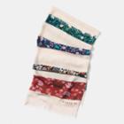 Coach Yankee Floral Patchwork Oblong Scarf
