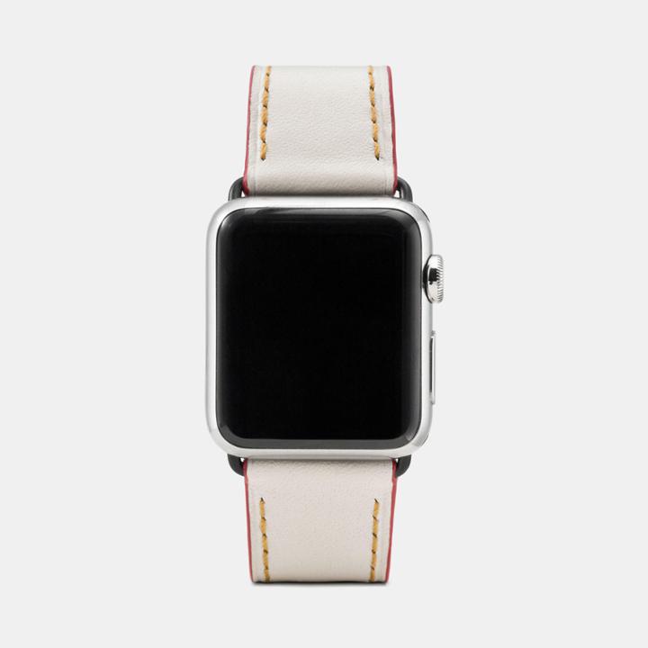 Coach Apple Watch Floral Printed Leather Strap