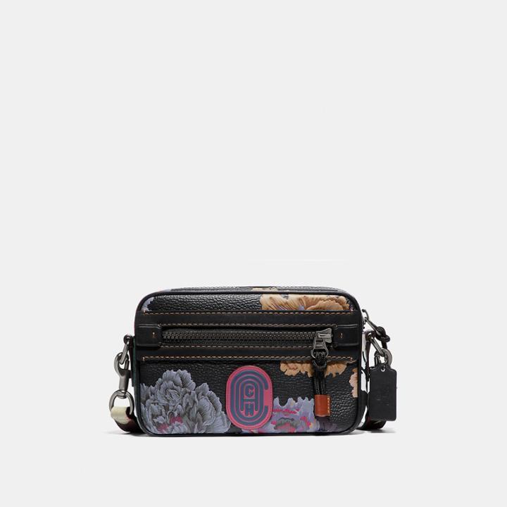 Coach Academy Crossbody With Kaffe Fassett Print