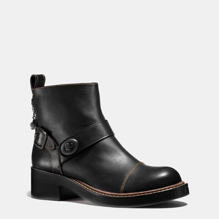 Coach Moto Bootie