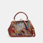 Coach Disney X Coach Frame Bag 23 With Embellished Alice