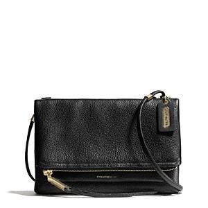 Coach - The Urbane Crossbody Pebbled Li/black