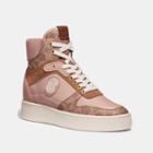 Coach C220 High Top Sneaker With Patch