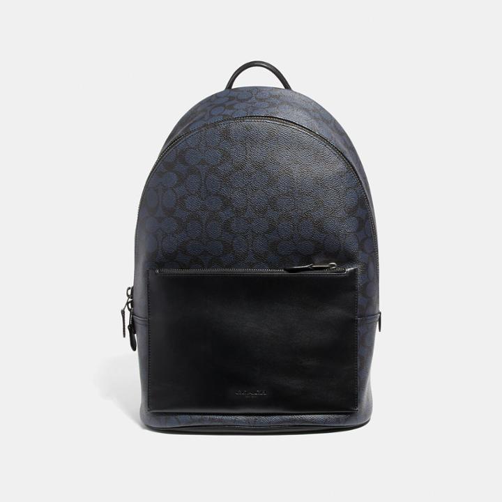 Coach Metropolitan Soft Backpack In Signature Canvas