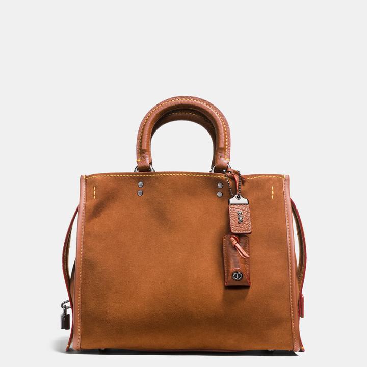 Coach Rogue Bag In Suede
