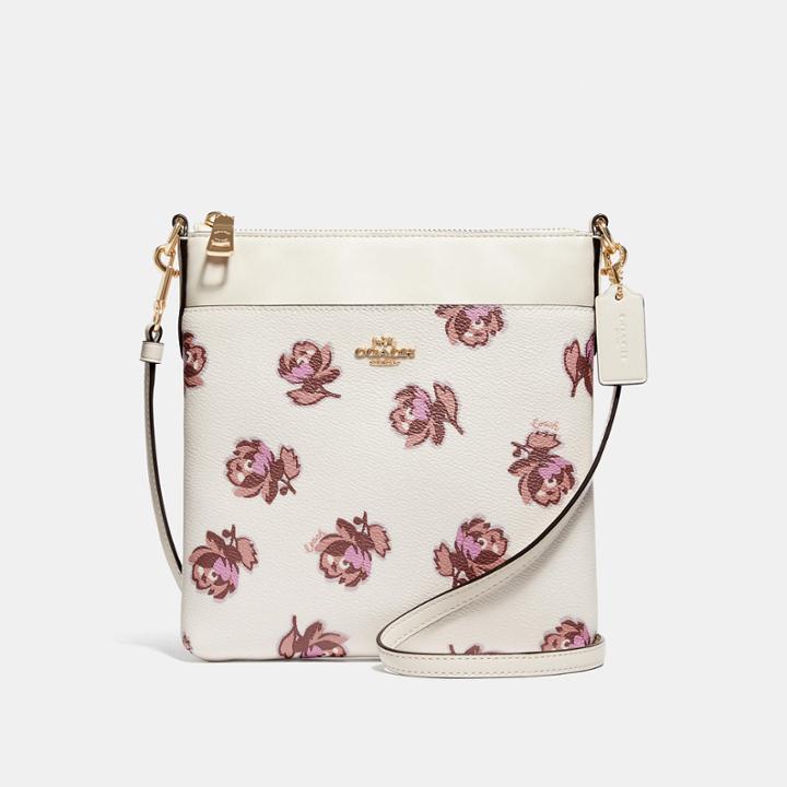 Coach Kitt Messenger Crossbody With Floral Print