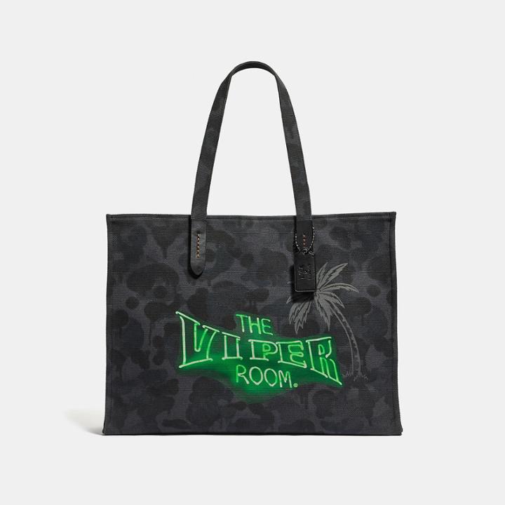 Coach Viper Room Tote 42 With Wild Beast Print