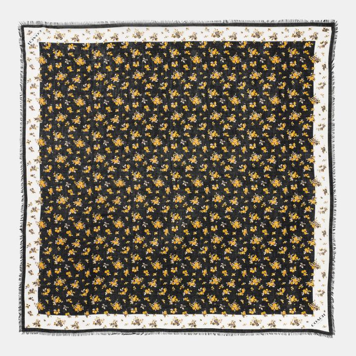 Coach Punk Roses Oversized Square