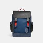 Coach Rivington Backpack In Colorblock With Patch