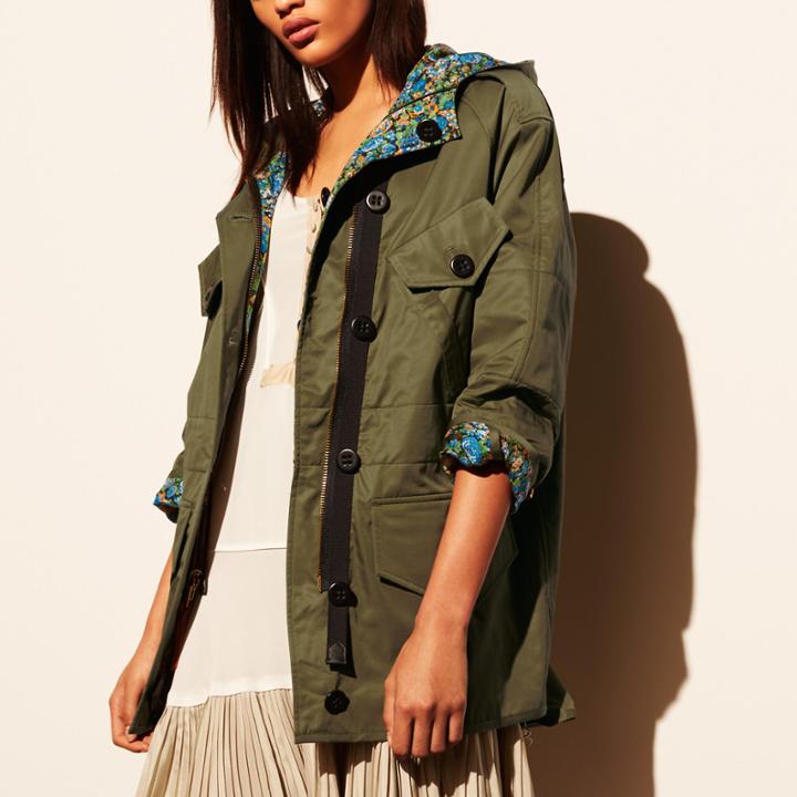 Coach 1941 Reversible Shrunken Parka