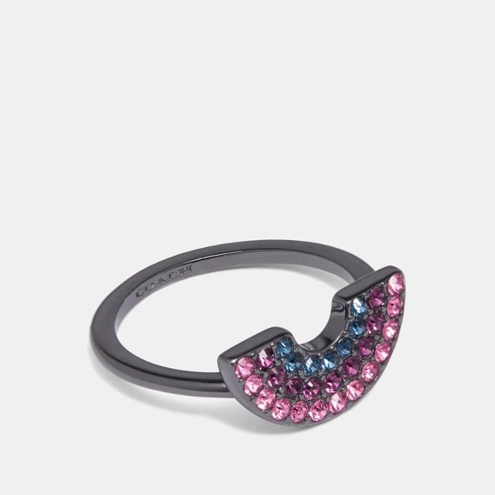 Coach Rainbow Ring