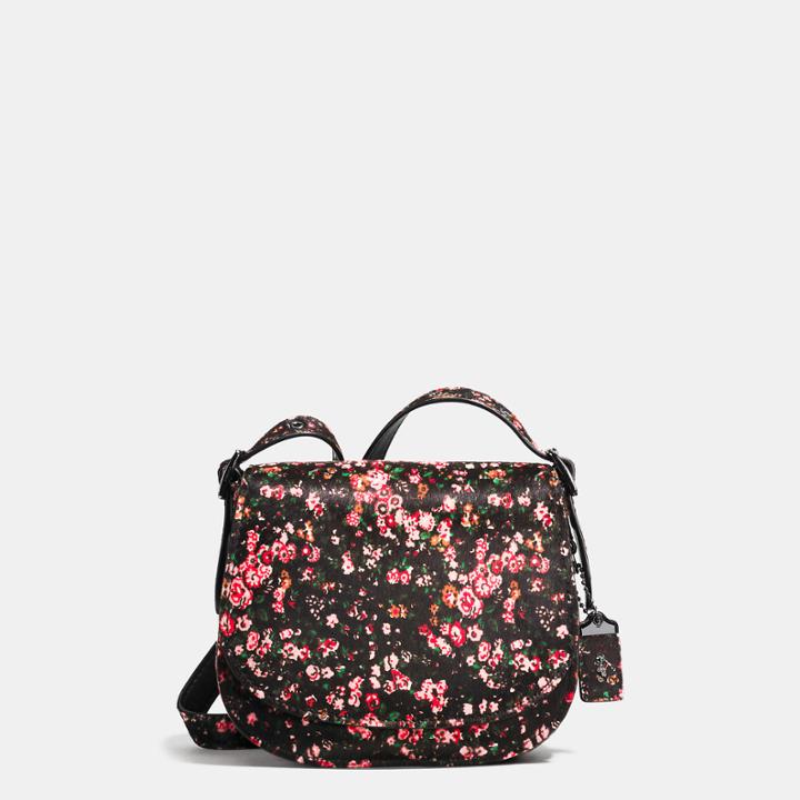 Coach 1941 Saddle Bag 23 In Printed Haircalf