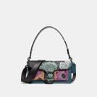 Coach Tabby Shoulder Bag 26 In Signature Canvas With Kaffe Fassett Print