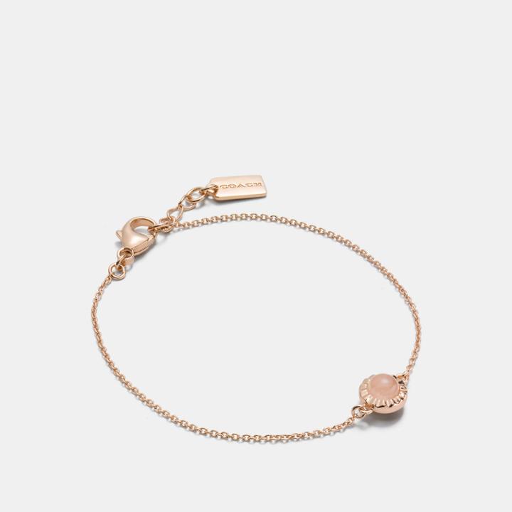 Coach Demi-fine Sunburst Stone Bracelet