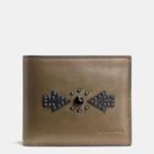 Coach Western Rivets 3-in-1 Wallet In Sport Calf Leather