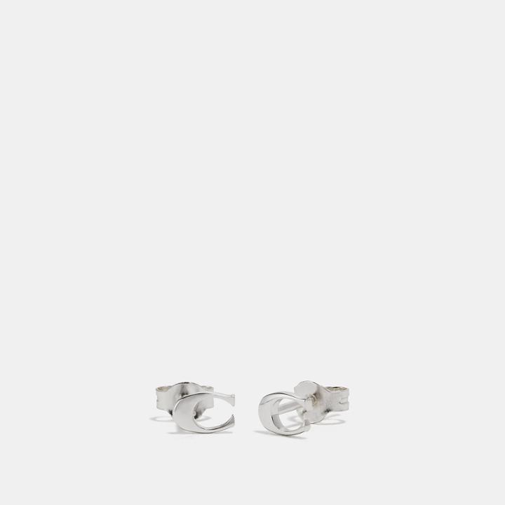 Coach Signature Stud Earrings
