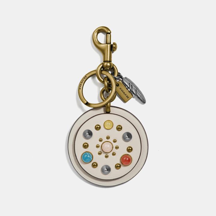 Coach Circle Cult Rivets Bag Charm