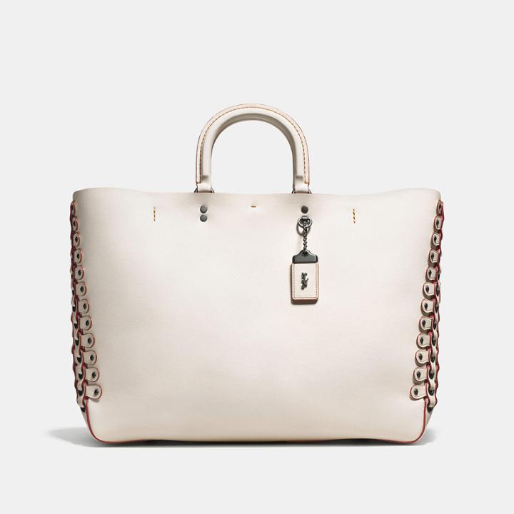 Coach Rogue Tote With Link Detail