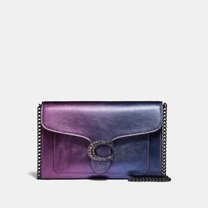 Coach Tabby Chain Clutch With Ombre