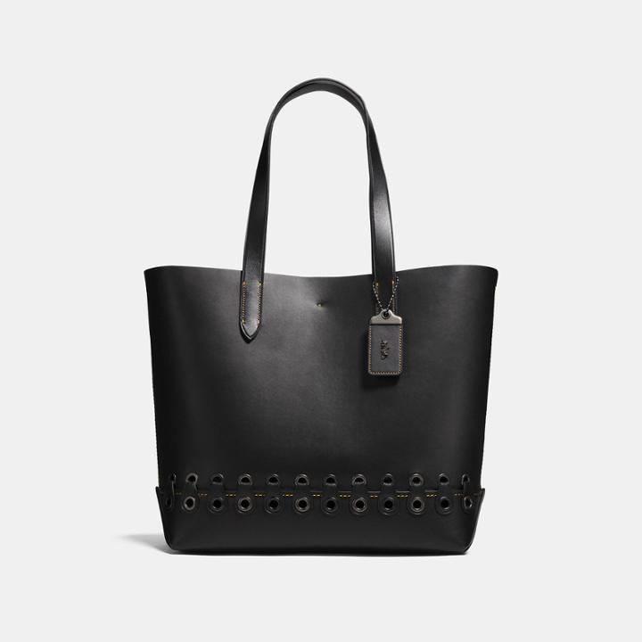 Coach Gotham Tote With Link Detail