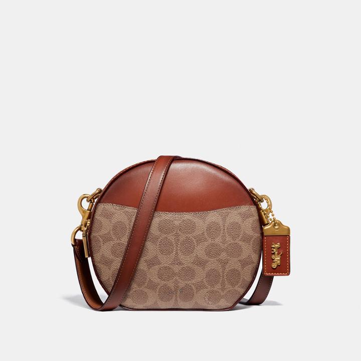 Coach Canteen Crossbody In Signature Canvas
