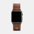 Coach Apple Watch Rexy Leather Strap