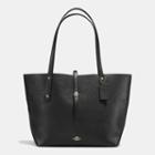 Coach Market Tote In Polished Pebble Leather