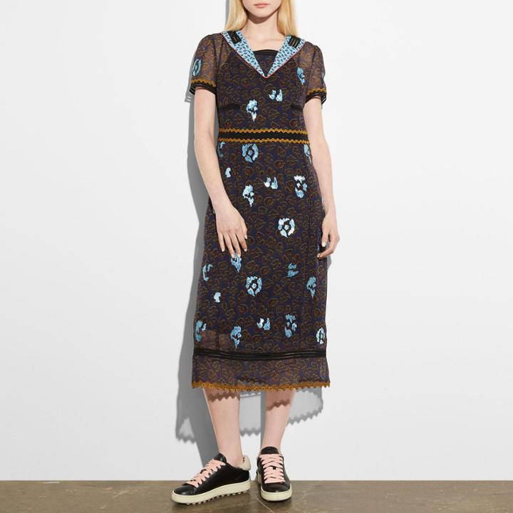 Coach Wild Beast Nautical Dress