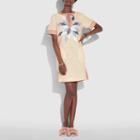 Coach X Keith Haring Quilted Patchwork T-shirt Dress
