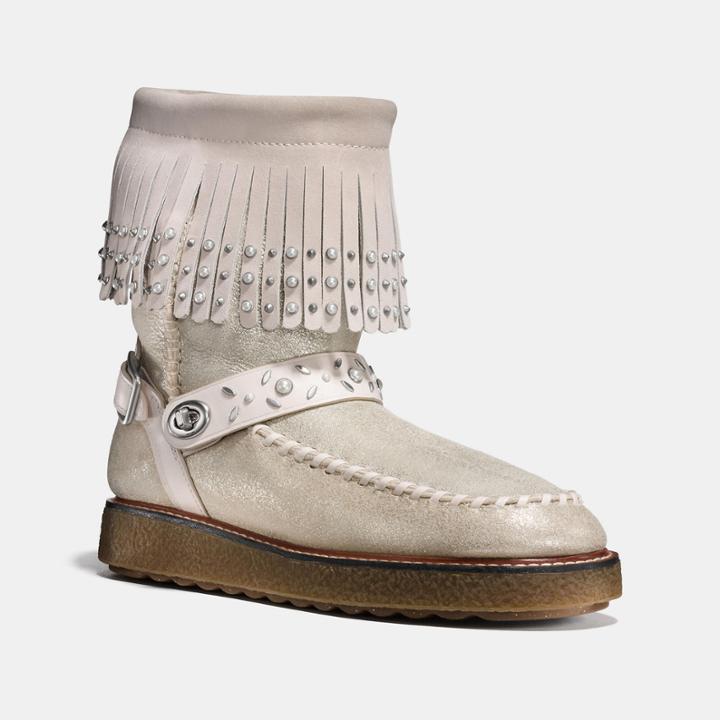 Coach Roccasin Shearling Boot