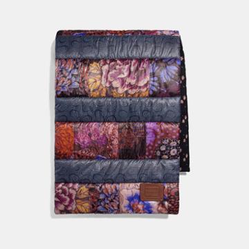 Coach Quilted Gilet With Kaffe Fassett Print