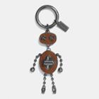 Coach Leather Inlay Robot Bag Charm