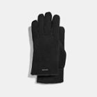Coach Shearling Gloves