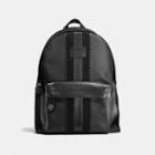 Coach Rip And Repair Campus Backpack With Varsity Stripe