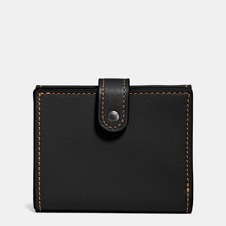Coach Small Trifold Wallet In Glovetanned Leather