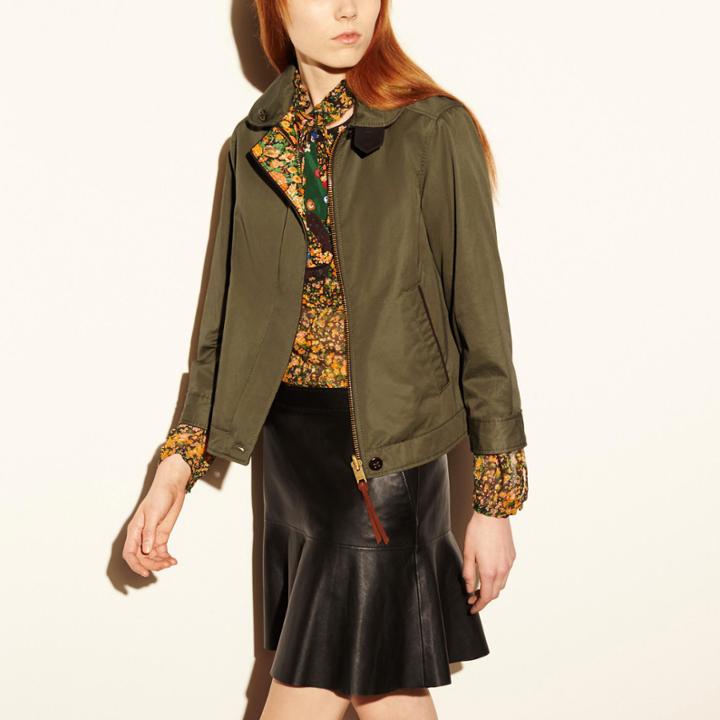 Coach Shrunken Parka