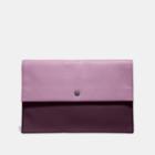 Coach Large Envelope Pouch In Colorblock