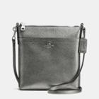 Coach Courier Crossbody In Polished Pebble Leather