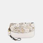 Coach Clutch In Glovetanned Leather With Tea Rose