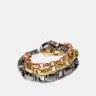 Coach Signature Chain Layered Bracelet