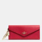 Coach Chinese New Year Soft Wallet In Crossgrain Leather