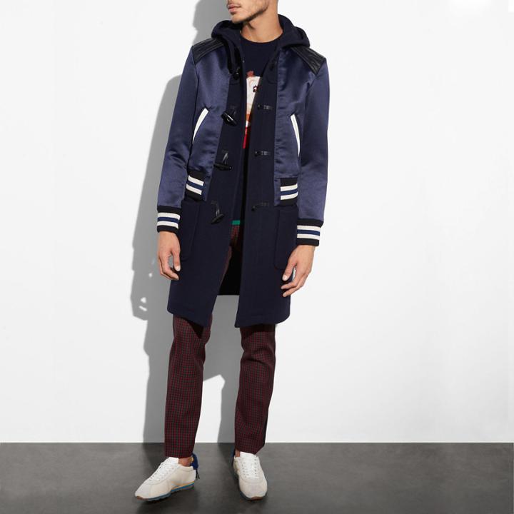 Coach Varsity Racer Duffle Coat