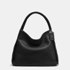 Coach Bandit Hobo In Natural Pebble Leather