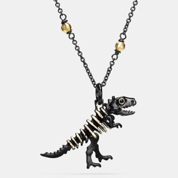 Coach T-rex Necklace