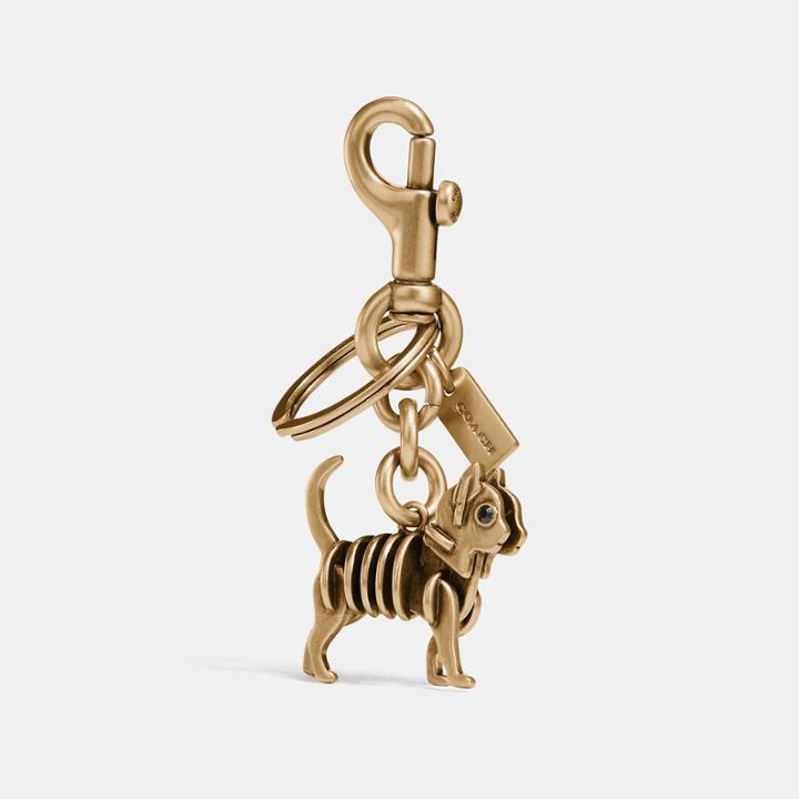 Coach Skeletal Cat Bag Charm