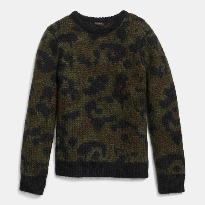 Coach Military Wild Beast Crewneck
