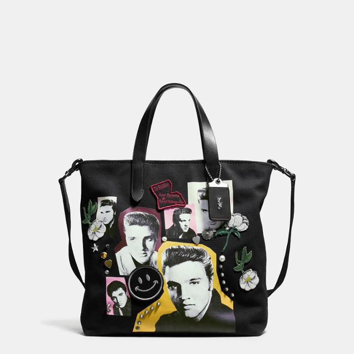 Coach Elvis Collage Tote