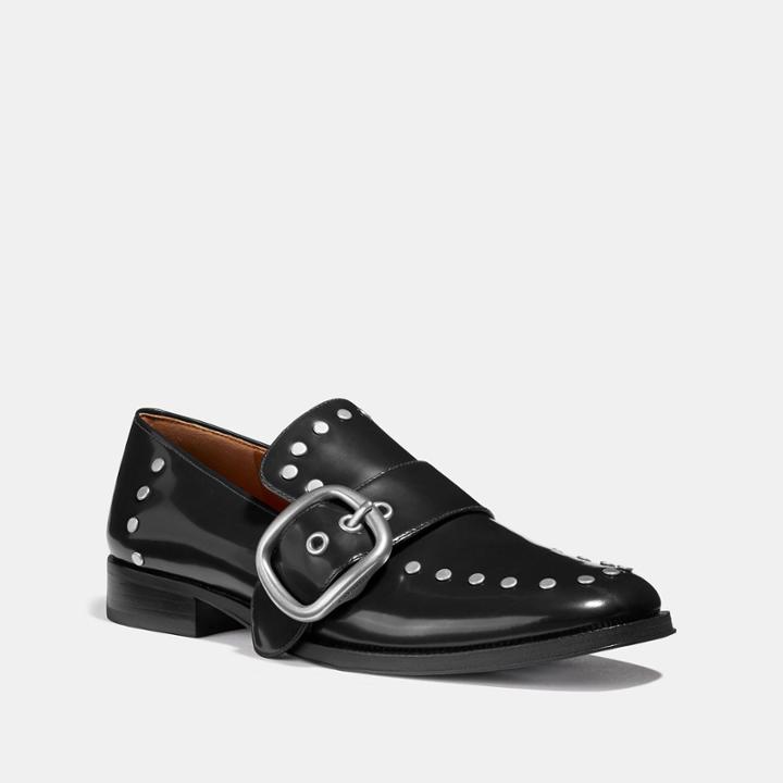 Coach Alexa Loafer With Studs