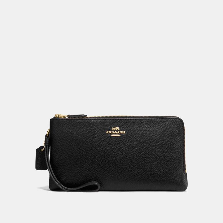 Coach Double Zip Wallet